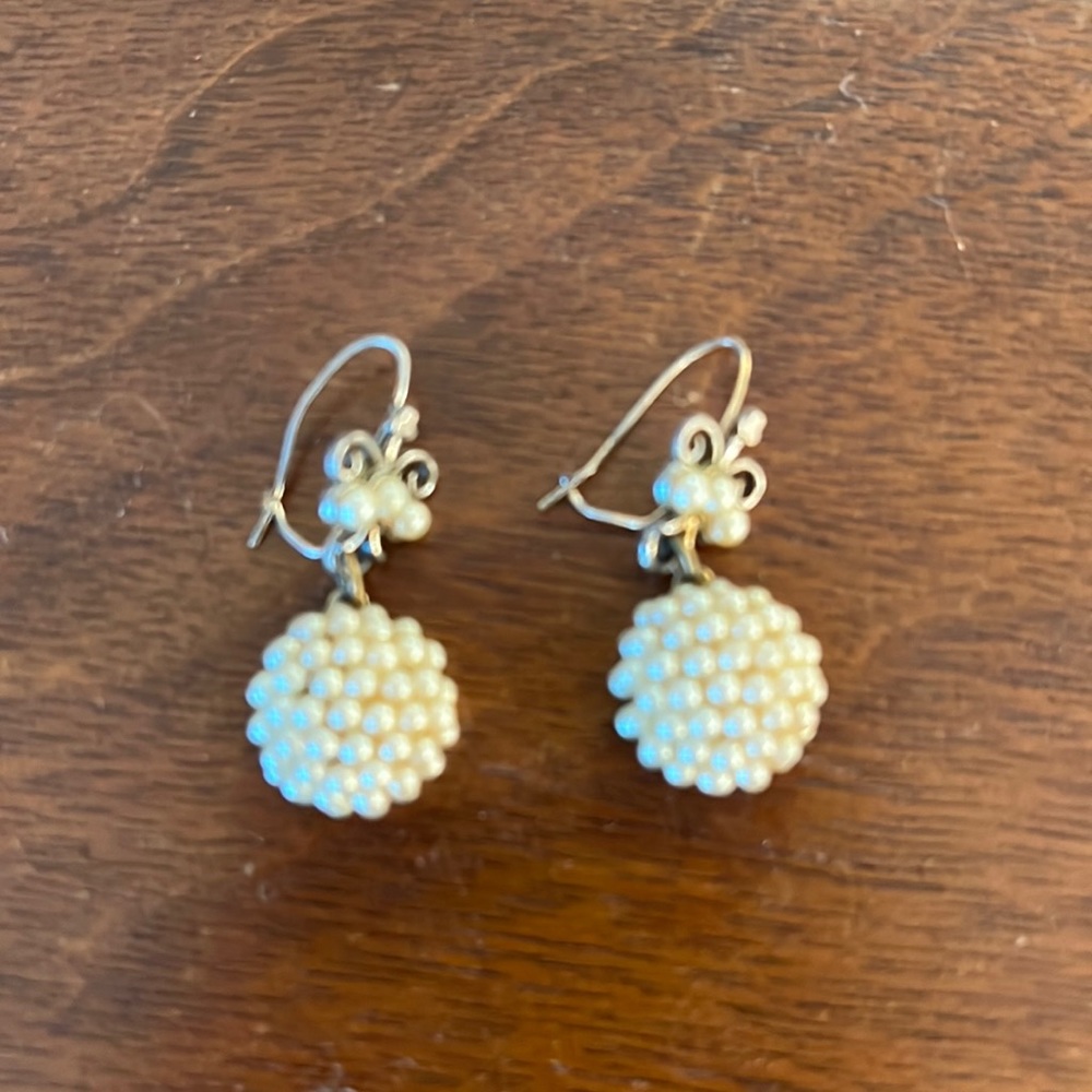 Vintage French Wire Earrings